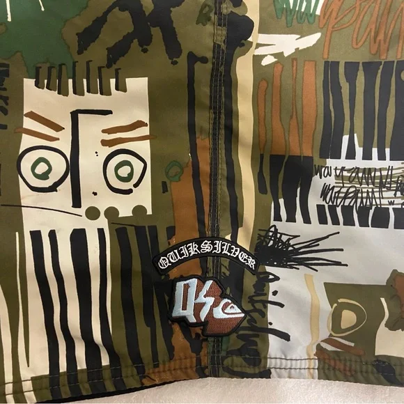 Quicksilver Board Shorts Vintage - Picture 4 of 10